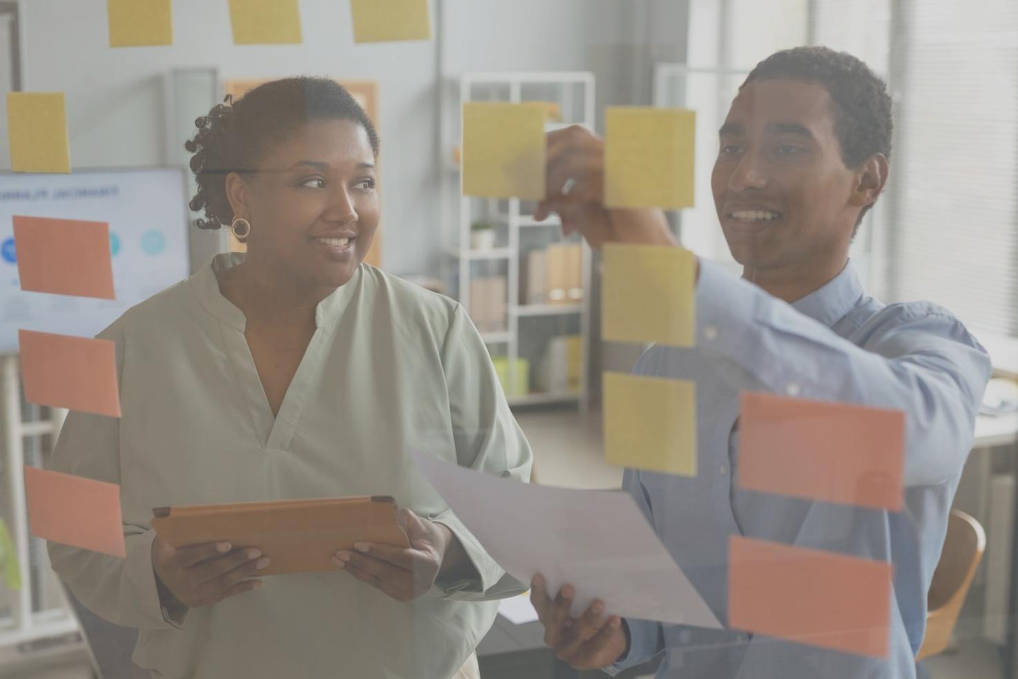 Professional financial planning workspace